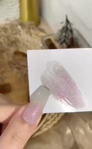 Sơn Móng Tay Gel Kim Tuyến MIANEL 12ml Màu Hồng Đào Mùa Xuân Hiệu Ứng Kim Cương Vỡ Phụ Kiện Làm Móng Tạo Hiệu Ứng Lấp Lánh Cho Móng Hồng Hoàn Hảo