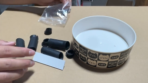 ชามสแตนเลส ชามอาหารสัตว์เลี้ยง ชามอาหารสัตว์ สีสันสดใส มีหลายแบบให้เลือก CW123