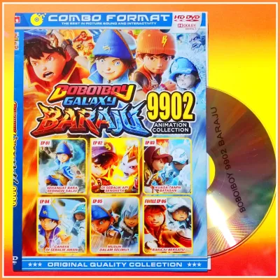 Kaset Film Kartun Anak Koleksi BoBoiBoy Galaxy Versi Baraju 9902 Edisi Pilihan Terbaru