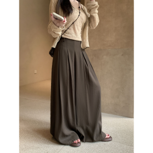 Casual High-Waist Slimming Draping Quality Leisure Pants