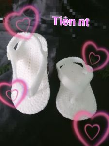 " SHOP MỚI" dép lào cho bé tập đi dép lào len handmade cho bé trai bé gái từ sơ sinh đến 2 tuổi nhiều màu xinh xắn