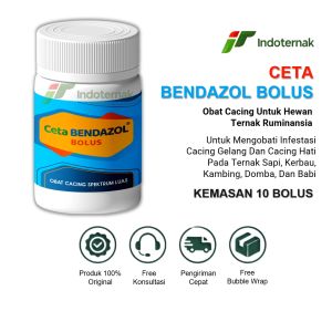 CETA BENDAZOL BOLUS - Obat Caging untuk Hewan Ternak Ruminansia