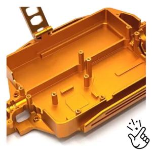 Chassis for Hyper GO MJX 16207 16208 16209 16210 H16 M162 Accessories Metal Upgrade Parts Kit Rc Model Crawler Car Truck Buggy