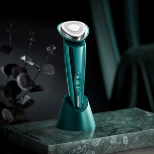 Máy Massage Nâng Cơ Mặt Và Cổ 7 Trong 1 EMS Với Liệu Pháp Ánh Sáng LED Thiết Bị Làm Đẹp Tại Nhà Trẻ Hóa Da Chống Nhăn Làm Trắng Da