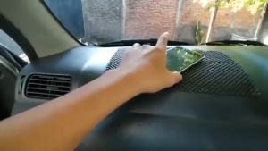 Dashmat Anti Slip licin Mat Dash Dashboard tatakan mobil meja alas HP non selip serbaguna 2 ukuran DASMAT