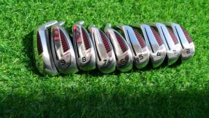 Lashonda Hybrid Golf Club Head Chipping Utility Iron Groove Weighted Large Sweet Spot Low CG Design Easy Launch Silver & Re
