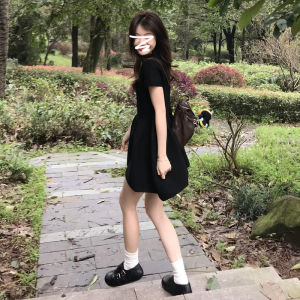 unifittoo | Audrey Hepburn Style Waist Cinching French Elegant Short Dress