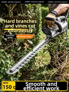 LONGKE | Handheld Dual-Blade Lithium Battery High-Power Trimmer