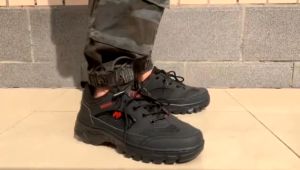 SOBREMESA STORE Giày thể thao nam phong cách retro cổ điển giày thể thao đế dày có đệm và chống mài mòn giày chạy bộ nam thông thường nhẹ