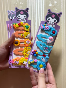 MajuSuksess168【5PCS】Set Jepit Rambut Anak Wanita Korea Style/ Aksesoris Rambut Set/ Fashion Anak Wanita/ Aksesoris Rambut Korea 0224