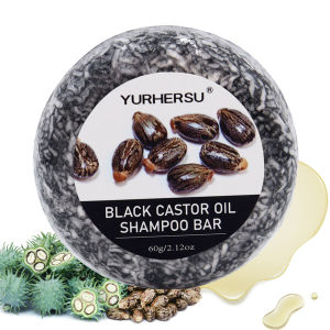 แชมพูบาร์แบล็คแคสเตอร์ 60 กรัม 2-in-1 แชมพูและครีมนวดผม ผลิตจากสารสกัดจากน้ำมันละหุ่ง บำรุงและดูแลเส้นผมทุกประเภท