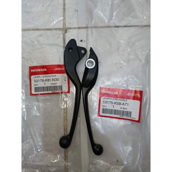 Genuine Brake lever Honda Click 125&150 v2(set 2pcs) Lazada PH