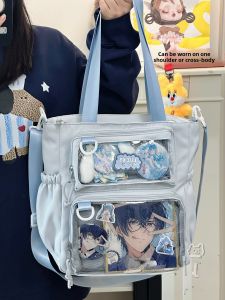 Japanese Style Two-Dimensional Style Comic Show Cartoon Backpack Backpack Student Party Large Capacity Schoolbag Womens Lightweight Bar Doll Bag Backpack