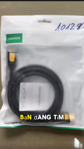 Cáp HDMI 1.4 dài 1.5m Ugreen 10128 Chính Hãng