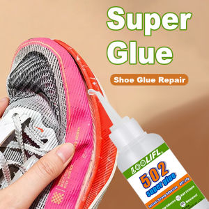 502 Super Shoe Repair Adhesive - Instant Bonding Strong Adhesion to Leather Rubber and Fabric Shoes Ideal for Shoe Repair20g
