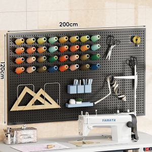 QINQI | Wall-Mounted Storage Rack Sewing Tools Organizer