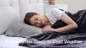 ผ้าห่มไฟฟ้า  ถุงร้อนประคบ  ผ้าปูนอนไออุ่น ผ้าห่มแผ่นทําความร้อนไฟฟ้า Electric Heating Blanket ถุงร้อนไฟฟ้า  ระดับ ขนาดใหญ่ ปรับได้ 3 ระดับ