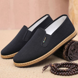 Mens Shoes Casual Sneakers Summer Lightweight Canvas Breathable Anti Slip Flat Shoes Affordable Casual canvas shoes