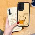 Cute Honey Bear Silicone Phone Case Full Cover Protection for OPPO A93 A95 A96 A1pro A97 A92s A52 A3 A72 Women's New Model Anti-Fall. 