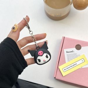 Silicone Protective Case for Bluetooth Locator AirTag Anti-Lost Device Meileti Kulu Keychain Digital Accessories