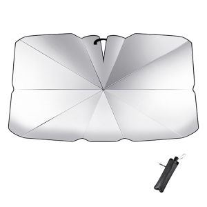 [Motorcity]Car Windshield Sun Shade Foldable Keeps Vehicle Cool Windshield Umbrella To Block UV Ray Windshield Sun Shade Umbrella
