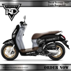 Decal sticker scoopy 2021/2022 burgerkill