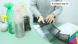 10Pcs Organza Wine Bags: A Stylish & Functional Gift Packaging Solution