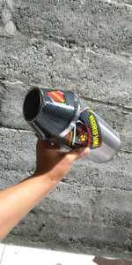 knalpot klx racing norifumi Titan Slincer Only bonus braket klem