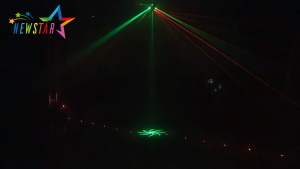 ไฟเลเซอร์ 3in1 19 ดวง LED+เลเซอร์+แฟลช ควบคุมเสียง DMX512 สำหรับปาร์ตี้ ผับ คาราโอเกะ