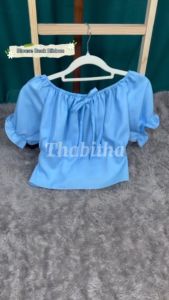 { THABITHA } MC / back ribbon / blouse wanita / blouse / atasan wanita  / atasan wanita korean style