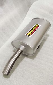 Knalpot Mobil Universal Suara Halus Standar Original Turkid Pipa Knalpot & Resonator untuk Brio Sigra Agya Alya