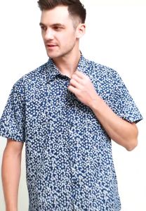 Crocodile KOAL - Men Shirt Kemeja Lengan Pendek - Relax Fit