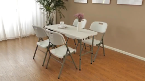 Meja Taman Lipat Serbaguna meja lipat 180cm meja kerja meja makan Multifungsi