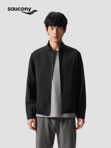 Saucony | Glossy Windproof Warm Mens Sports Jacket