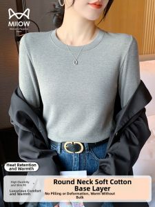 MiiOW | Round Neck Slim Fit Knit Sweater Long Sleeve Womens Winter