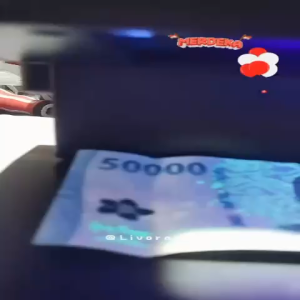 Money Detector / Alat Pendeteksi Uang - Lampu LED