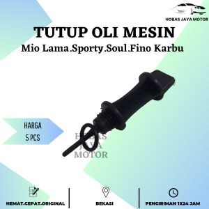 [5 Pcs] Tutup Oli Mesin Mio Lama Sporty Soul Fino