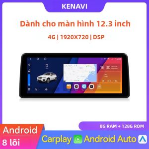 Máy Nghe Nhạc Đa Phương Tiện Ô Tô Android 13 Màn Hình 12.3 Inch Loại Double Din Dùng Chung Cho Toyota Honda Volkswagen Kia Nissan - Radio DVD Tích Hợp Carplay Auto