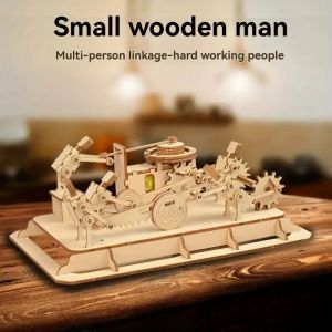 3D Wooden Puzzle Scale ModelDIY Model Kit Handcraft GiftHome DecorationMechanical Model Kit Building Toy