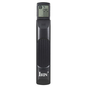 IRIN | Di Động 6 Dây Đàn Guitar Hợp Âm Huấn Luyện Có Màn Hình Hiển Thị 6 Phím Đàn Ngón Tay Huấn Luyện Dụng Cụ Dành Cho Người Mới Bắt Đầu Chơi Guitar Đen ABS + Kim Loại