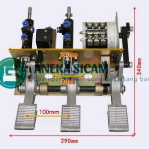 Pedal Control 3 Kaki Fullset/Mesin Bongkar Ban