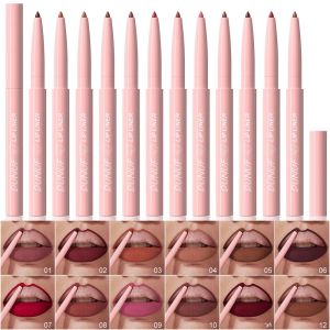 6 Cái/bộ Bộ Bút Kẻ Viền Môi Chống Thấm Nước Lâu Trôi Không Phai Màu Dễ Lên Màu Chống Mồ Hôi Làm Đẹp Trang Điểm Son Bóng