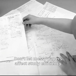 8-12Pockets A4 Expanding Document Organizer Transparent File Folder PP Plastic Waterproof Office School Supplies with Free Labels