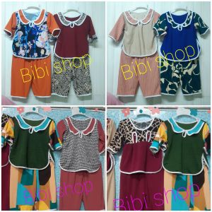 10_15kg 5 BỘ quần áo sẩm tiều đồ bộ bé gái đồ ngủ trẻ em 1_2 tuổi. Sỉ 0x 1x