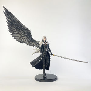 Bandai | 28cm Sephiroth Anime Figure Rebirth One-Winged Angel Action Figure Collection Model Desktop Ornaments Decoration