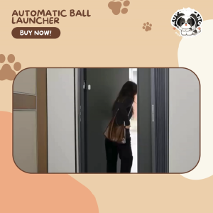 ✅[SG] Automatic Dog Tennis Ball Launcher | Smart Interactive Fetch Toy | Indoor Exercise | Boredom Relief & Training
