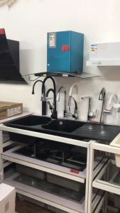 Chậu Rửa Bát rửa chén Đá Có Bàn - GROVES 115x48 cm