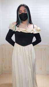 Vailette Sabrina Dress Knit Import: Desain Elegan Wanita