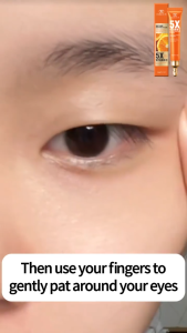 Five layer VC whitening and brightening eye cream reduces dry lines and fine lines by 20g reduces dark circles tightens the skin moisturizes and anti-aging