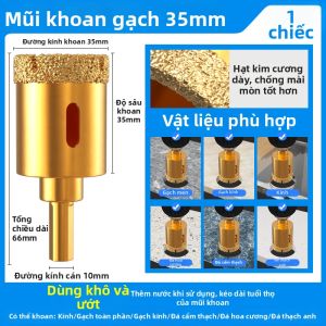DAIENGONGJU | Mũi Khoan Đá Và Gạch